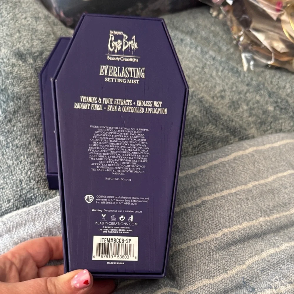 Corpse Bride Everlasting Setting Mist and Lip Oil Set - Picture 3 of 4